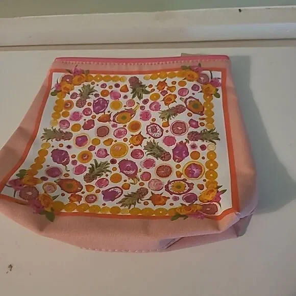 Estee Lauder Fruit/Floral Cosmetic Bag - Picture 1 of 5